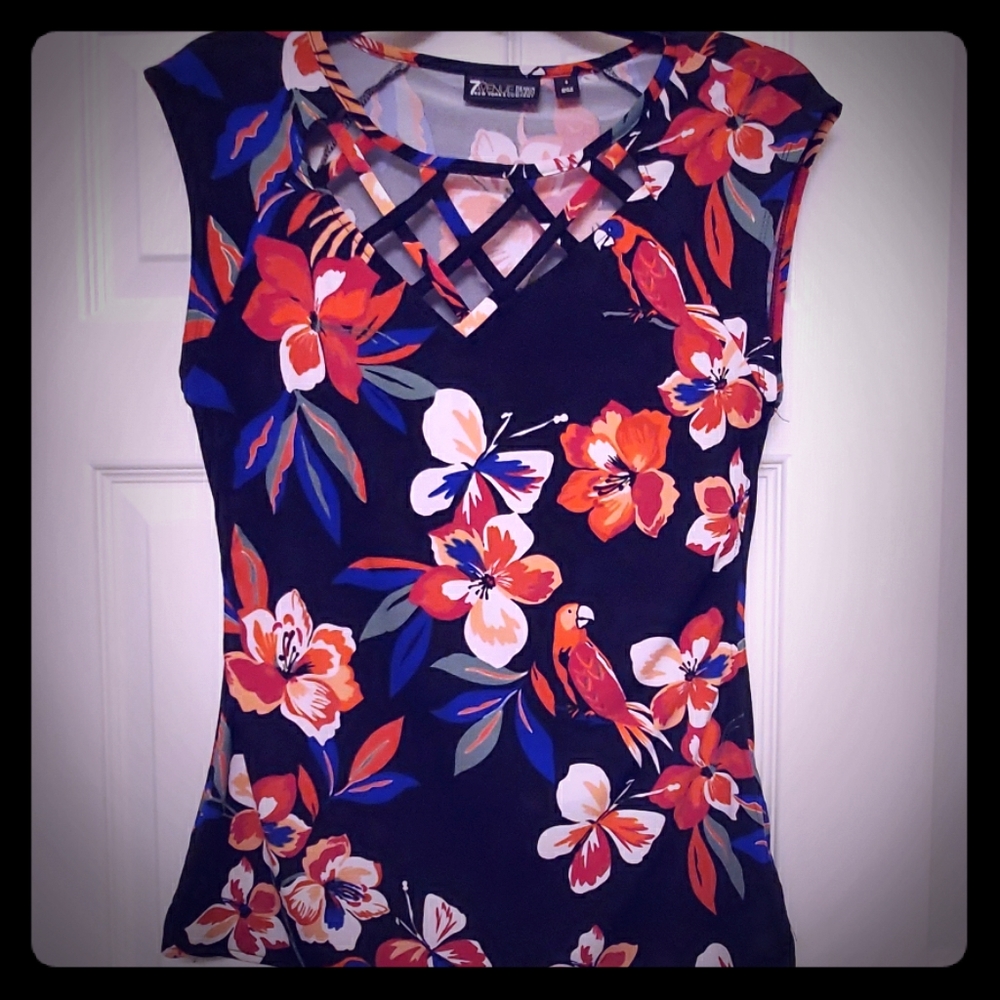 NY& Co Criss Cross Blouse